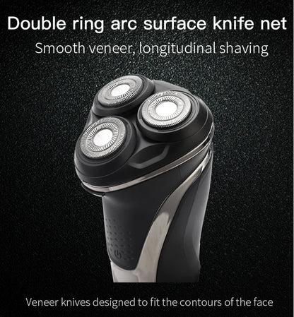 VGR 306 Electric Shaver Professional 3 In1 3-Head Floating Shaving