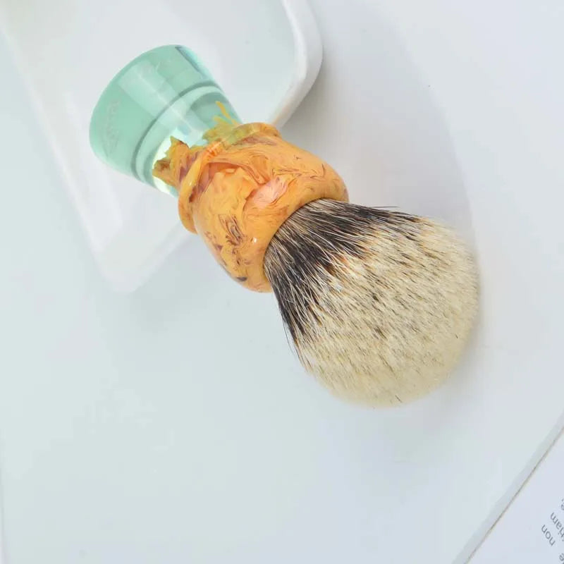 Cavern Lake Two Band Badger Hair Men Wet Shaving Brush