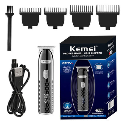 Original Kemei Barber 4-Speed Hair Trimmer Professional Hair Clipper