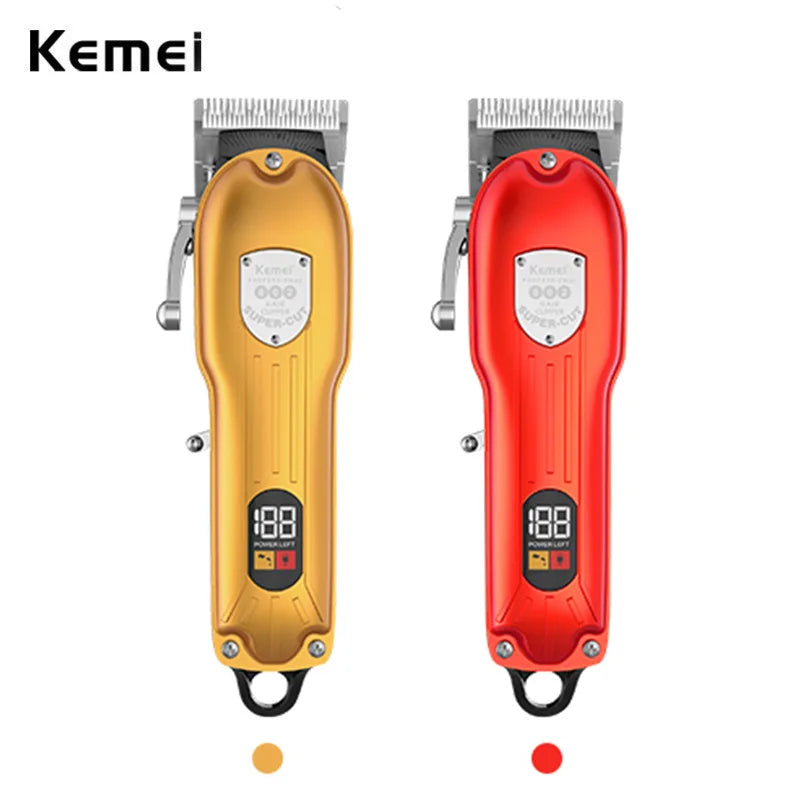 Kemei 10W Powerful Professional Hair Clippers Men All Metal