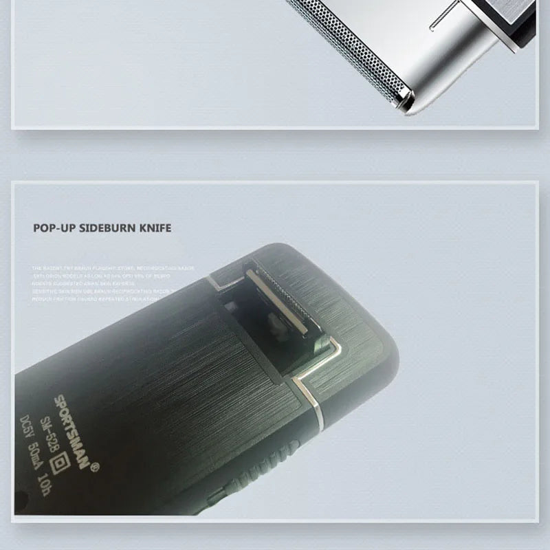 Mini Electric Shaver for Men Portable Multifunctional Electric Razor