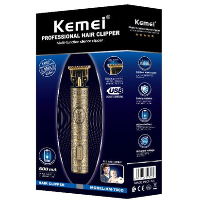 Original Kemei Zero Blade 2 Speed Metal Hair Trimmer For Men