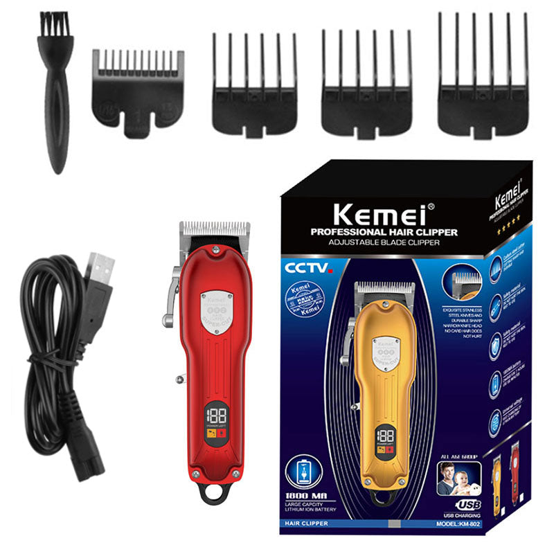 Original Kemei Professional Hair Trimmer For Men Electric Hair Clipper