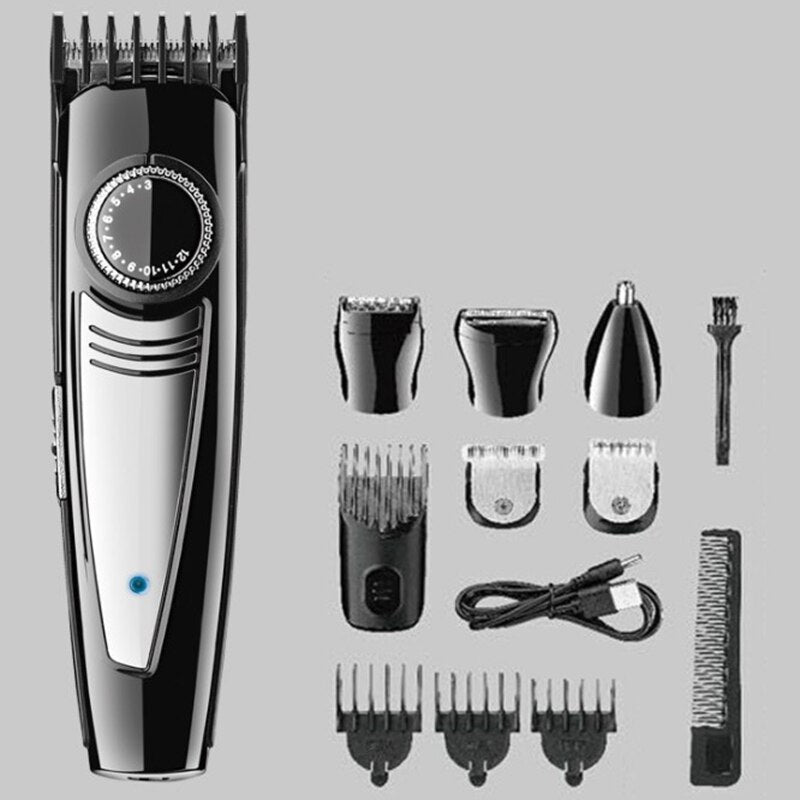 Original Kemei All In One Adjustable Hair Beard Trimmer For Men