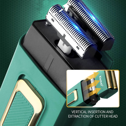 Original Kemei Electric Shaver Hair Beard Stubble Facial Electric Razor