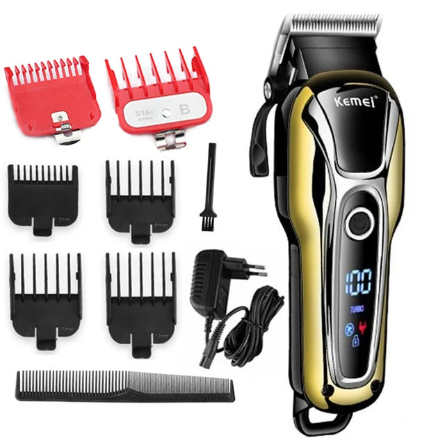 Kemei Hair Clipper Electric Hair Trimmer Professional Men's hair clipper