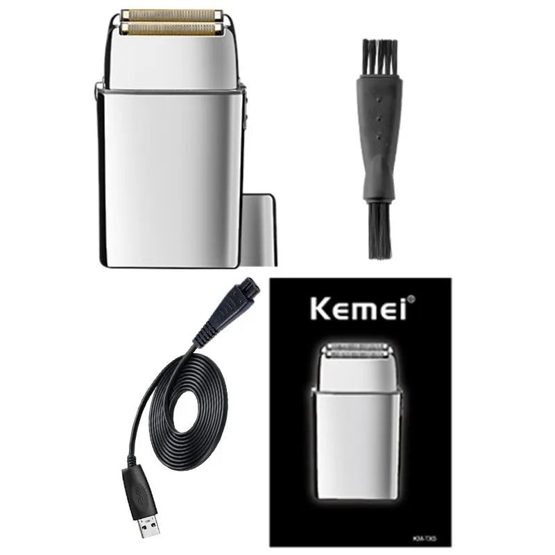Kemei Tx5 Pro Metal Housing Barber Shop Hair Electric Shaver