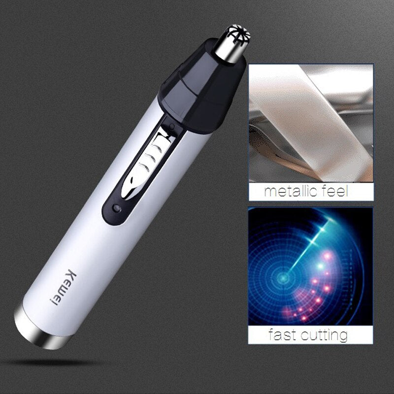 Original Kemei 4in1 Rechargeable Nose Hair Trimmer