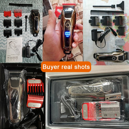Kemei Hair Clipper Electric Hair Trimmer Professional Men's hair clipper