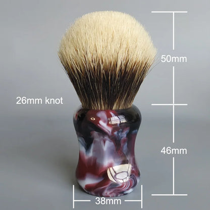 26mm dense 2band badger hair shaving brush