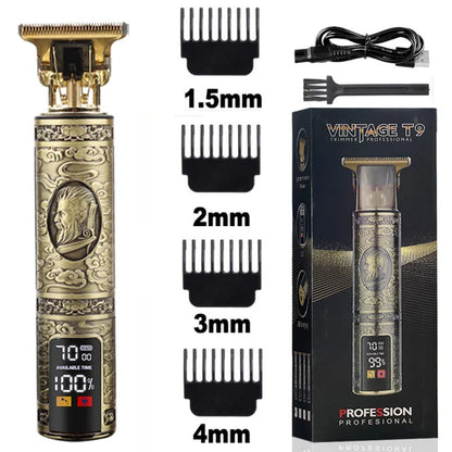 T9 Electric Hair Clipper New Hair Trimmer Professional Shaver