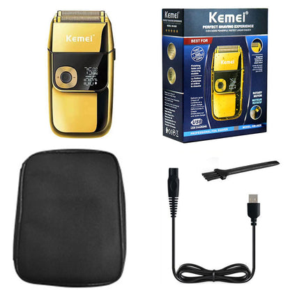 Original Kemei Barber Professional Beard Hair Shaver For Men Electric Shaver