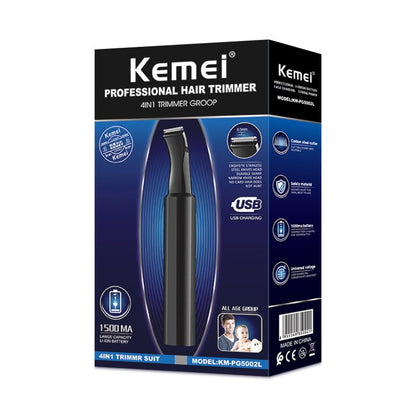 Original Kemei High Quality Rechargeable Nose Trimmer For Beard Hair