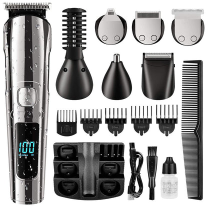 Electric Hair Scissors Oil Head Engraving