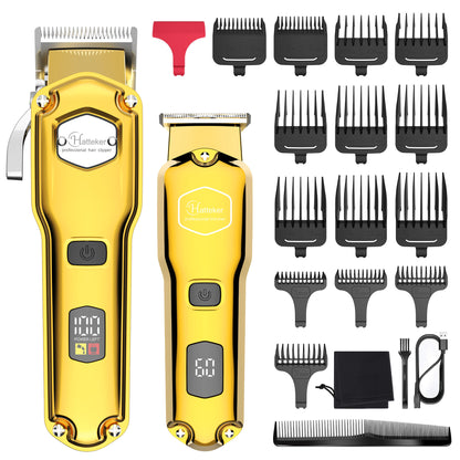 Metal Hair Clipper Smart LCD Digital Display
