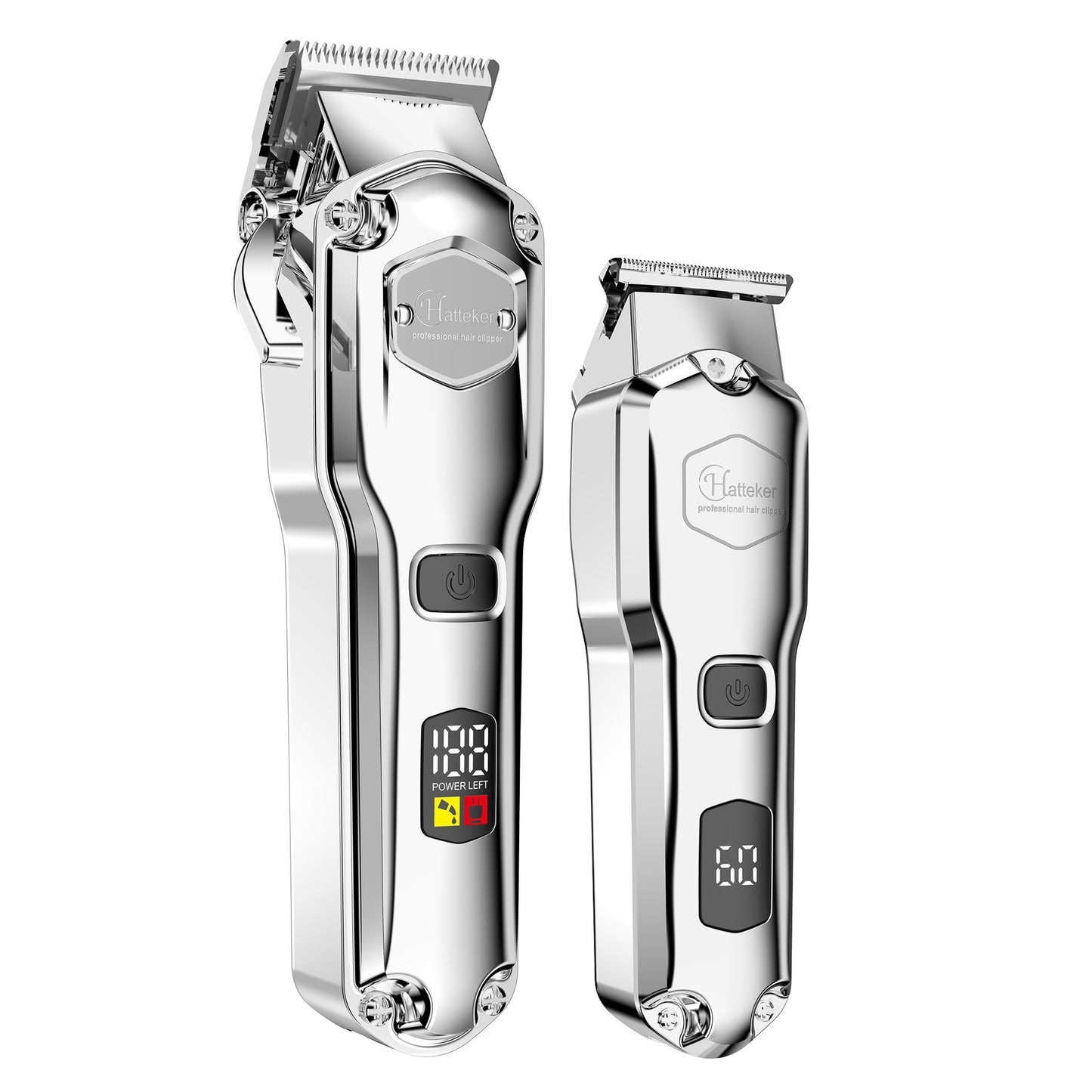 Metal Hair Clipper Smart LCD Digital Display