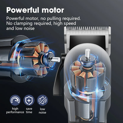 Kemei-809A Professional Hair Trimmer Adjustable Electric Clipper