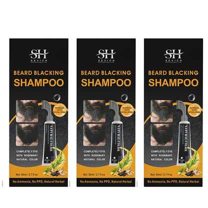 80ml Hair Dye Cream Black Beard Dye Cream For Men