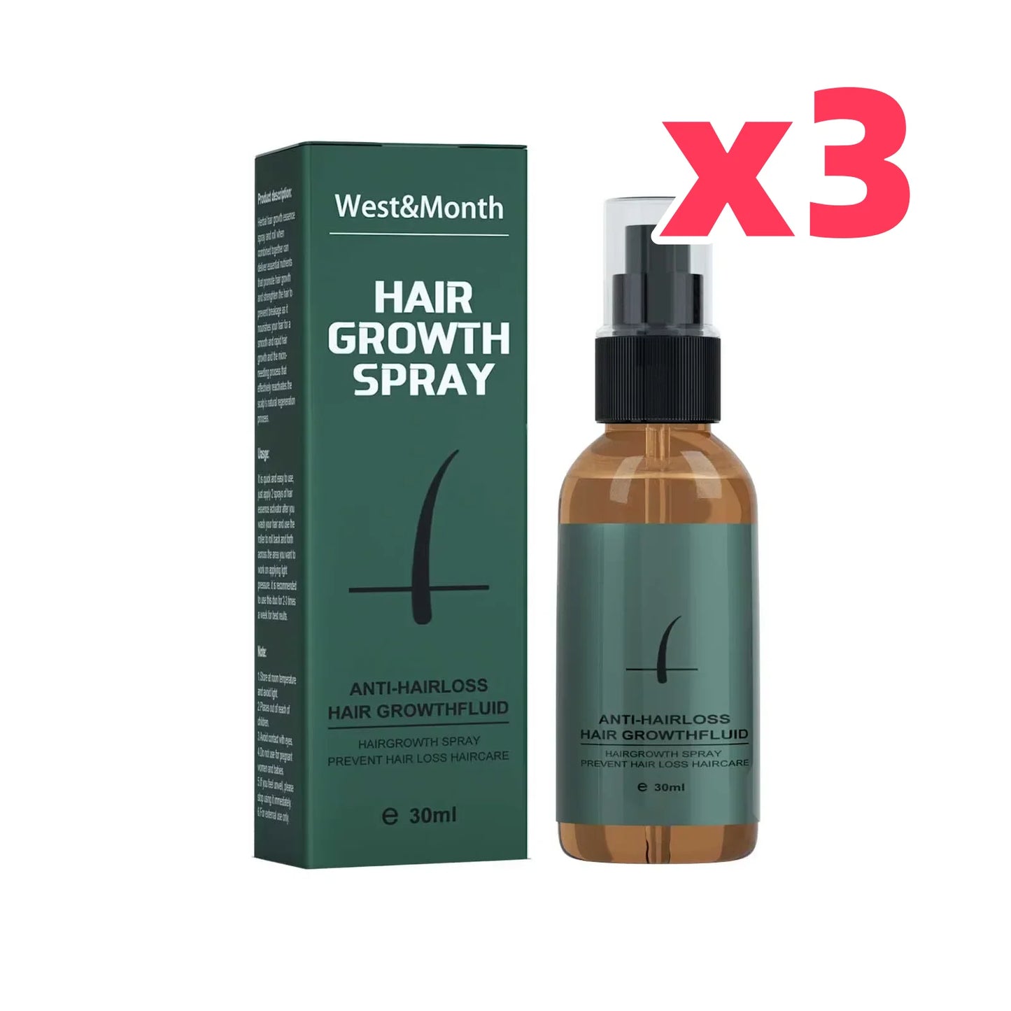 Natural Men Beard Growth Roller Set Beard Growth Kit