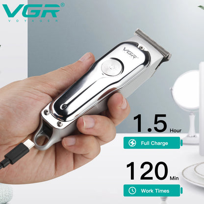 VGR Hair Trimmer Professional Hair Clipper Wireless Hair Cutting V-071