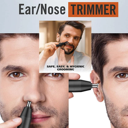 Kemei Pro Rechargeable Nose Hair Trimmer Pen Beard Grooming Kit