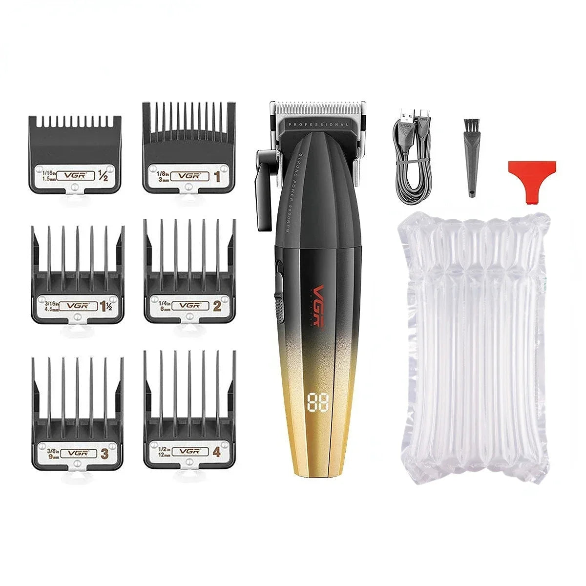 VGR Hair Trimmer Professional Barber Hair Cutting Machine V-003