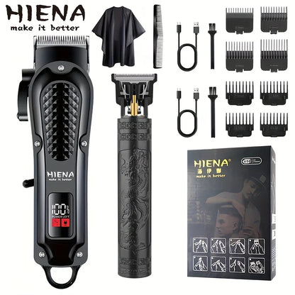 Grooming Kit Professional Trimmer Rechargeable Hair Clippers