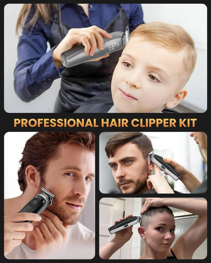 Hair Clippers for Men, Hair Trimmer Professional Cordless