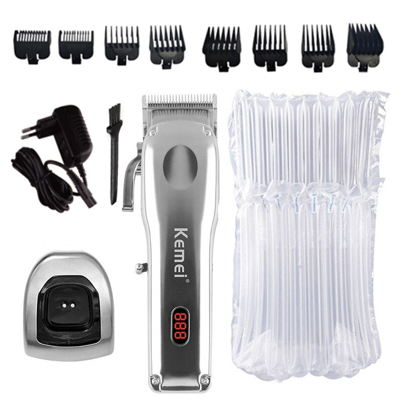 Original Kemei Electric Hair Clipper Adjustable Beard Hair Trimmer For Men