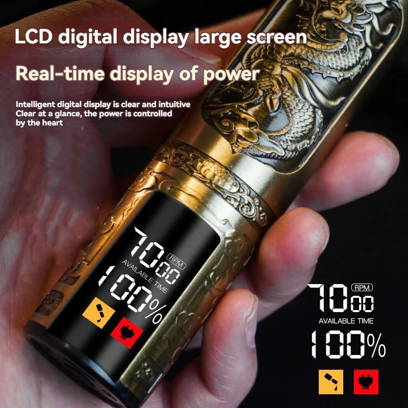 Professional 3-speed adjustment scissors beard trimmer