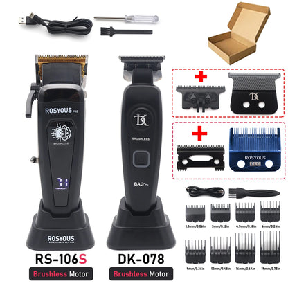 Professional Hair Clipper Brushless Motor DLC Blade  for Men 106