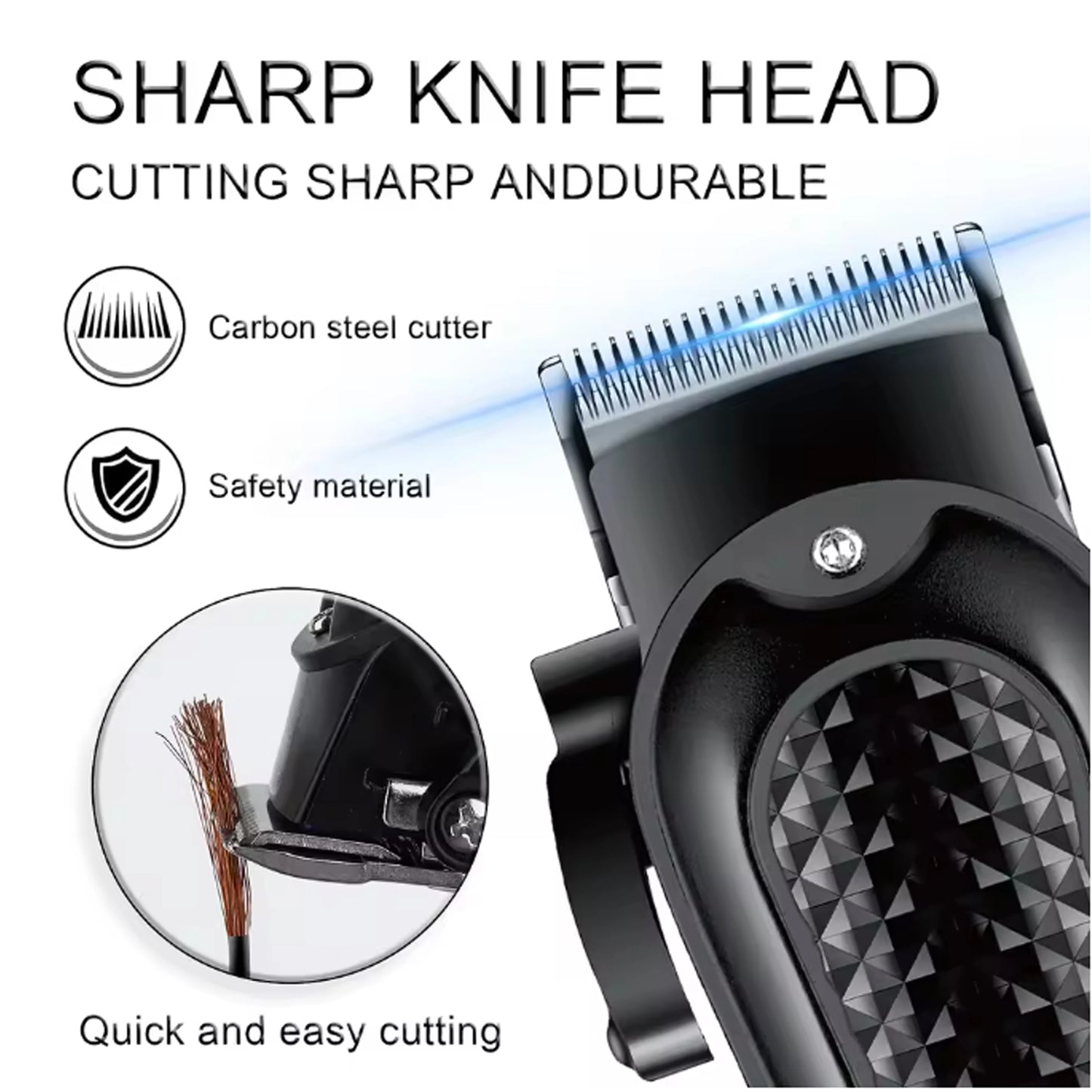 hiena Hair Clipper Barber Professional Cordless Trimmer HYN-212