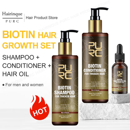 Prevent Hair Loss Shampoo And Conditioner Growth Oil