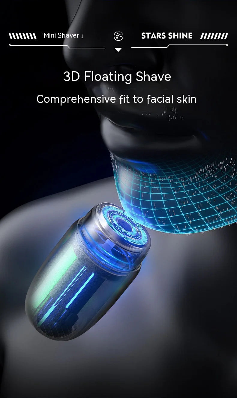 New Beard shaver Men's razor Rechargeable Men's razor