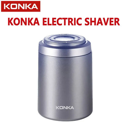KONKA Portable Mini Electric Shaver For Travel Beard Razor