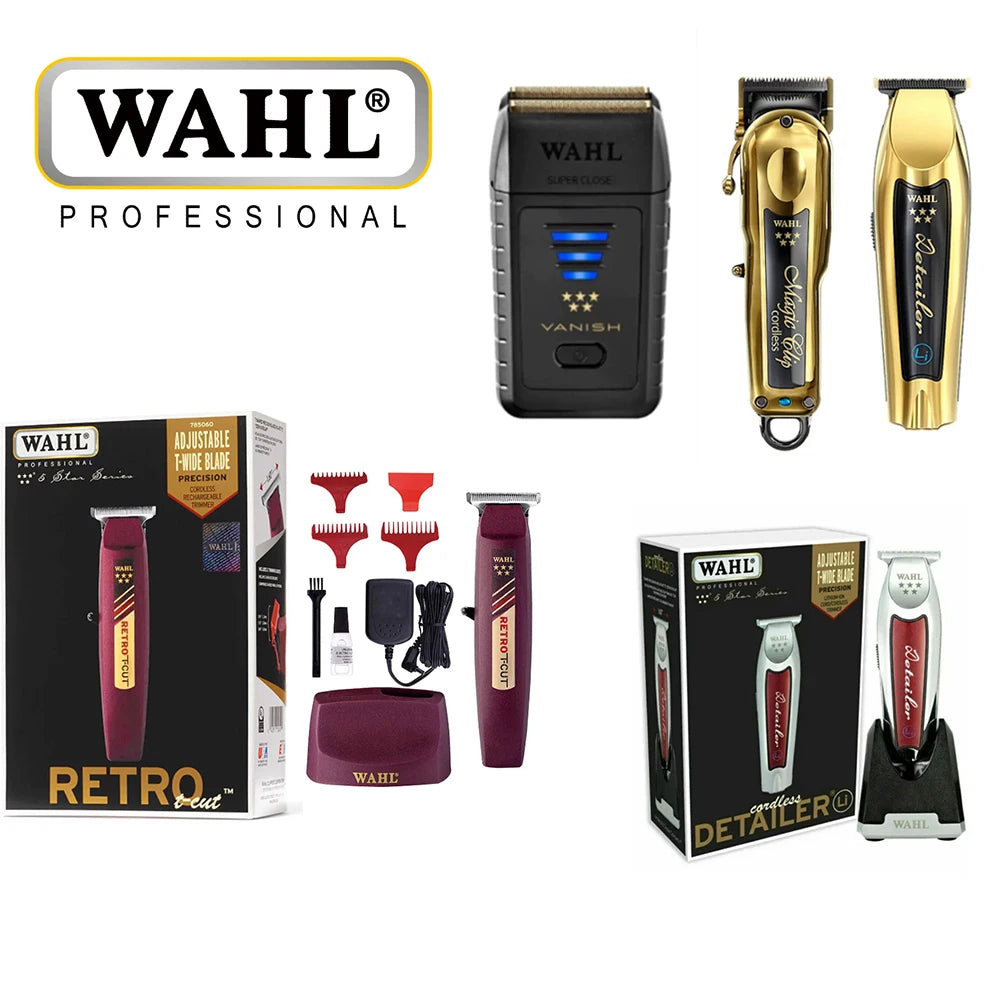 Wahl Professional 5 Stars Cordless Magic Clip T-Cut for Barbershop