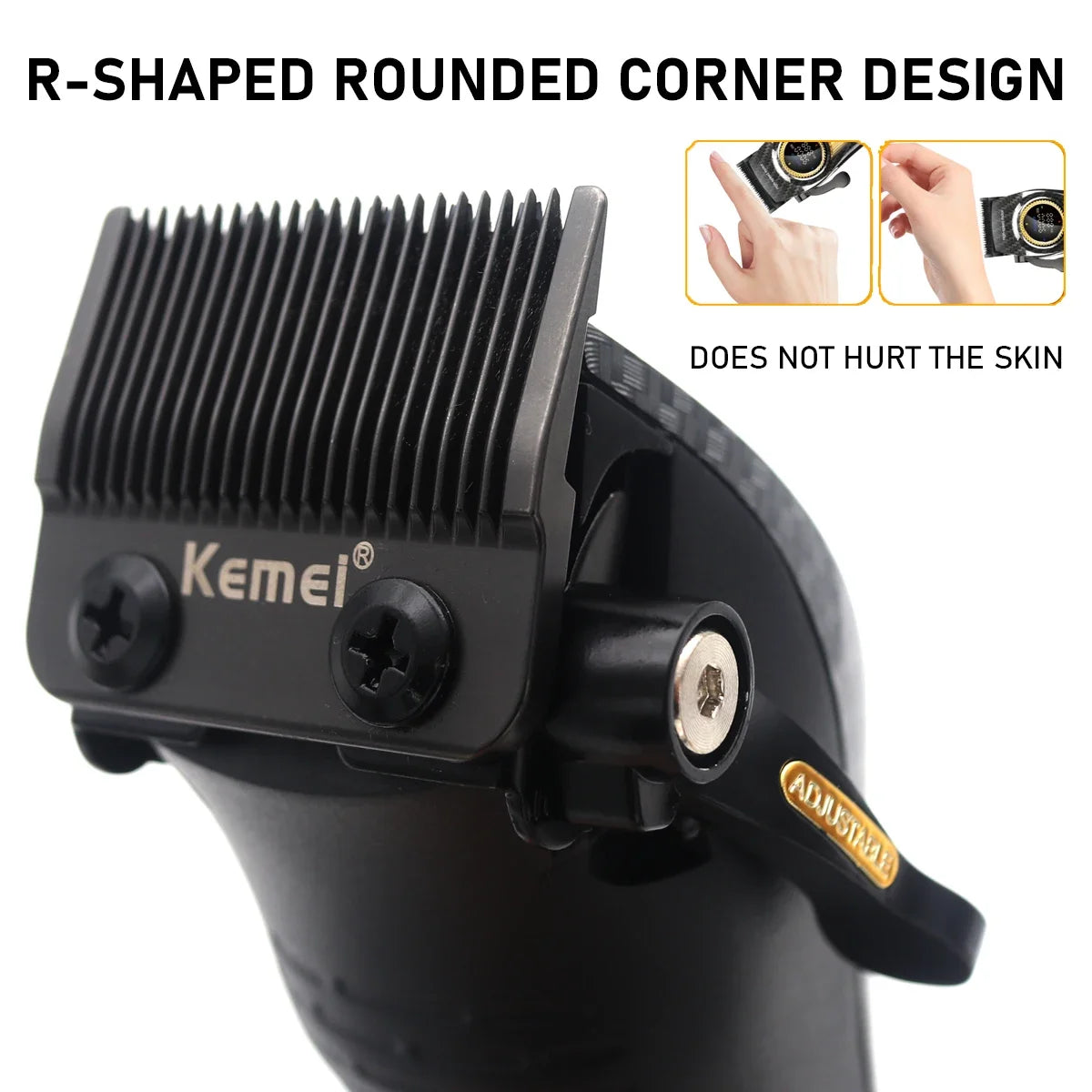 Kemei Professional Hair Clipper Adjust Hair Trimmer For Men