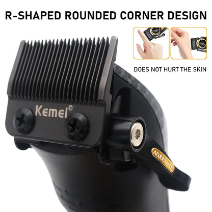 Kemei Professional Hair Clipper Adjust Hair Trimmer For Men