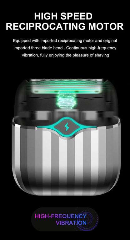 New Professional Intelligent Shaver MINI Portable Travel Trimmer