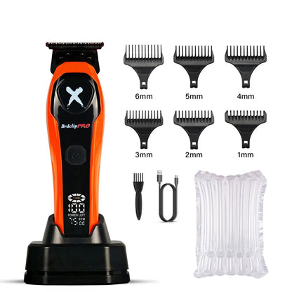 Professional Hair Clippers Rechargeable Hair Trimmer BRD-619
