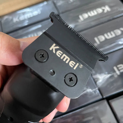 Kemei 2299 Barber Cordless Hair Trimmer 0mm Zero Gapped Carving Clipper