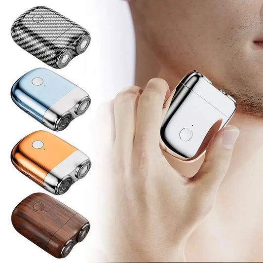 NEW 5 Color Portable Electric Shaver Mini Heard Trimmer