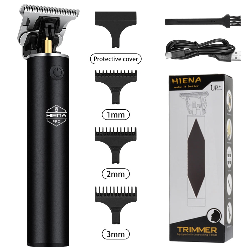 hiena Hair Clipper Barber Professional Cordless Trimmer HYN-212