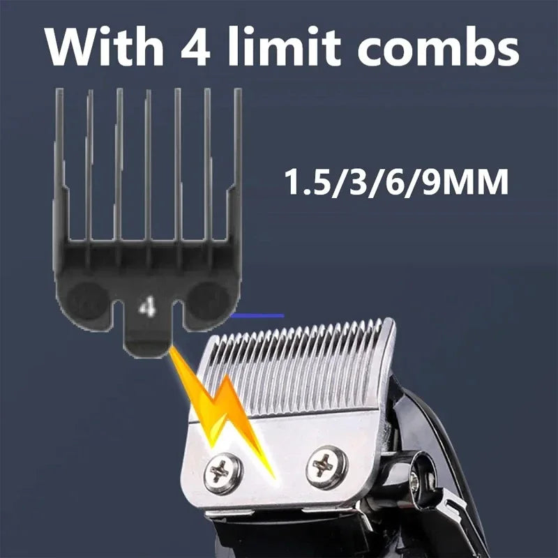 USB Rechargeable Electric Hair Clipper Professional Cordless