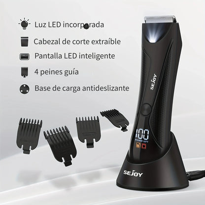 6006 Electric Body Hair Trimmer Hair Clipper for Men