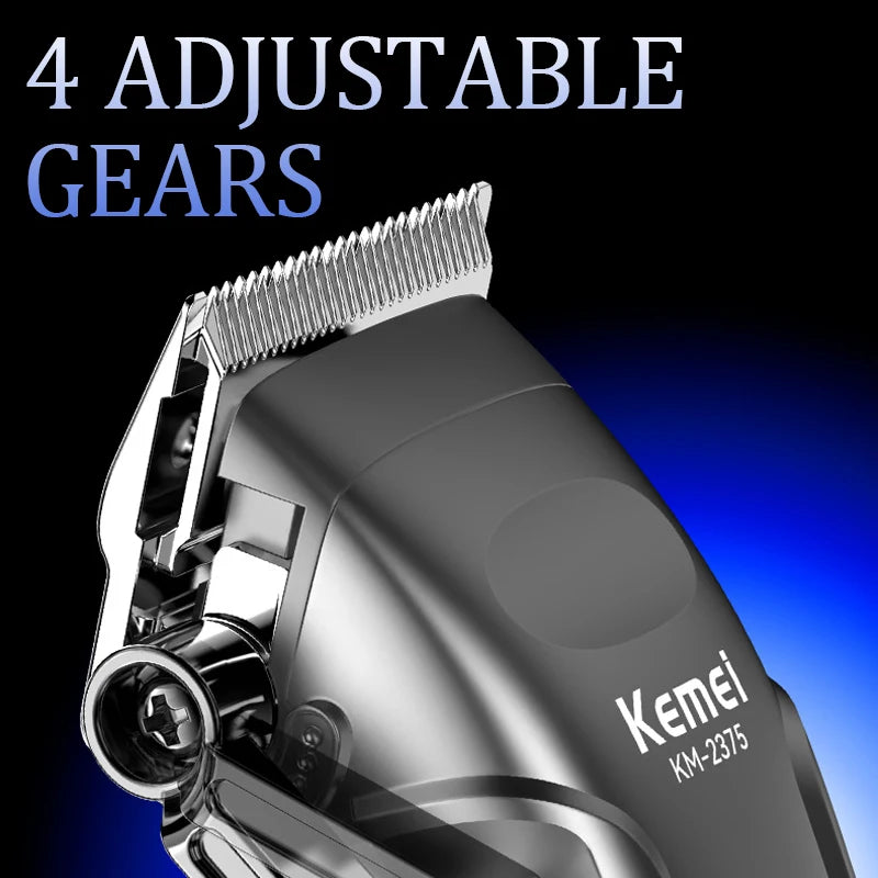 KEMEI Hair Salon Professional Hair Clipper and Shaving Set