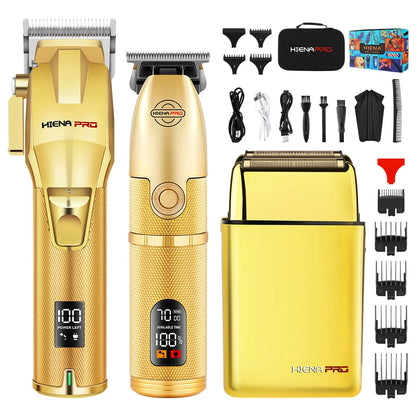 HIENA Hair cutting machine electric Trimmer hair clipper  set