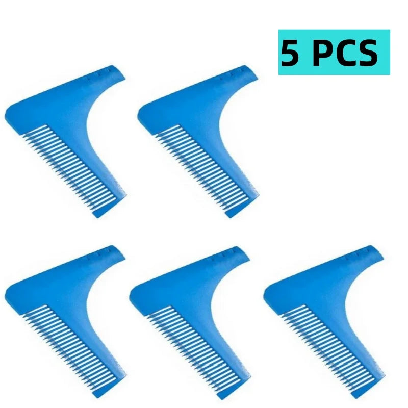 Men's Beard Comb Hairdressing Beard Care Styling Template