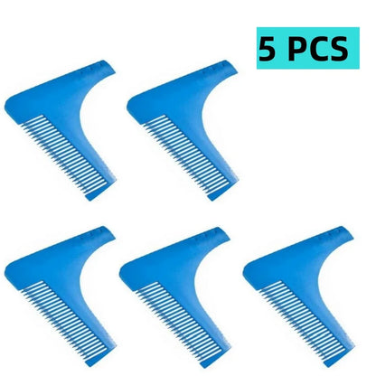 Men's Beard Comb Hairdressing Beard Care Styling Template