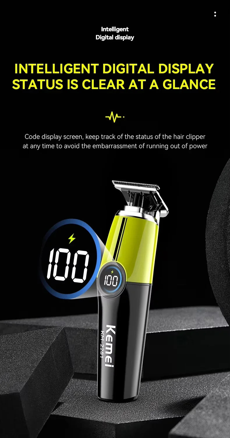 Kemei KM-2035 10W Big Power Electric Hair Clippers KM-2281 Kit
